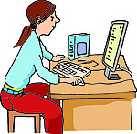 M&auml;dchen-Computer