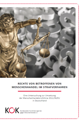 Cover KOK Bericht Verfahrensbeobachtung Cover KOK Bericht Verfahrensbeobachtung