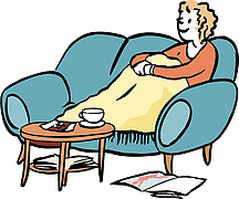 wohnen-gem&uuml;tlich-Frau