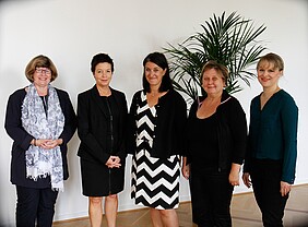 Ursula Gr&auml;fin Praschma, Jutta Cordt, Naile Tanis, Andrea Hitzke, Pia Roth