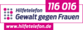 Bundesweites Hilfetelefon Gewalt gegen Frauen 116 016