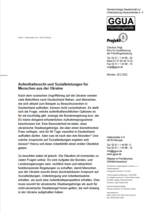 Fragenkatalog zu aufenthalts- und sozialrechtlichen Fragen in Bezug auf ukrainische Staatsangehörige Fragenkatalog zu aufenthalts- und sozialrechtlichen Fragen in Bezug auf ukrainische Staatsangehörige