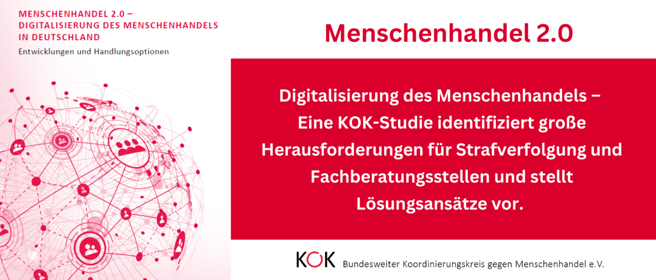 KOK-Studie Menschenhandel 2.0
