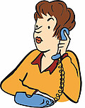 Frau Telefon
